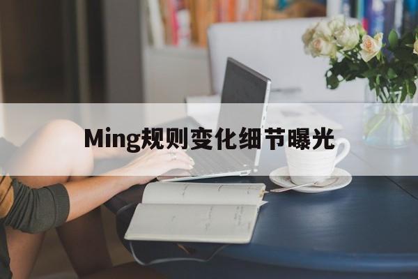 关于Ming规则变化细节曝光的信息